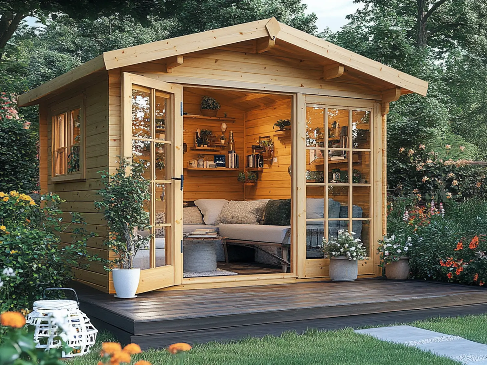 Tiny House - Casa pequeña - Casa modular - Mini casa, Casa prefabricada - 50 m² - Eficiente en energía - Modelo SIP