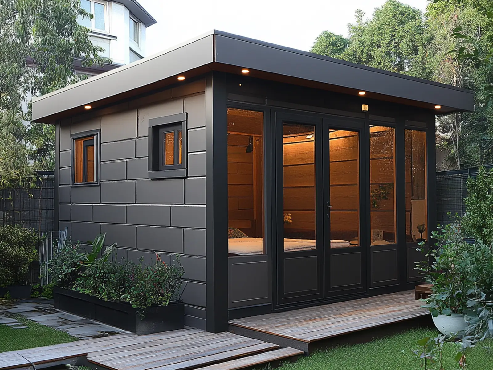Tiny House - Casa pequeña - Casa modular - Mini casa, Casa prefabricada - 50 m² - Eficiente en energía - Modelo SIP