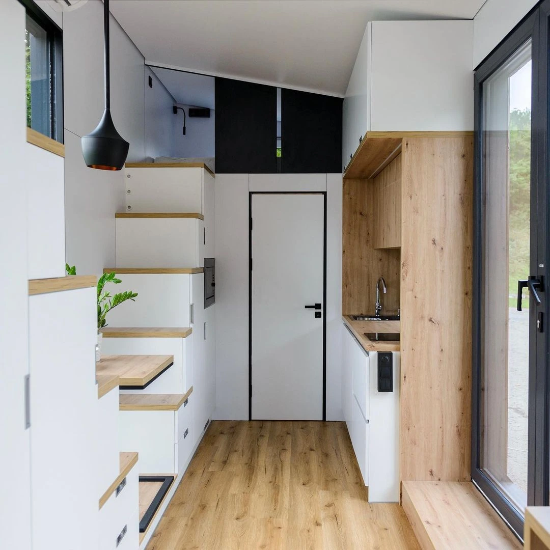 Tiny House, Casa contenedor, casa modular, minicasa, 17,82 m² - para 2 personas - Modelo D Tiny House, Casa contenedor, casa modular, minicasa, 17,82 m² - para 2 personas - Modelo D