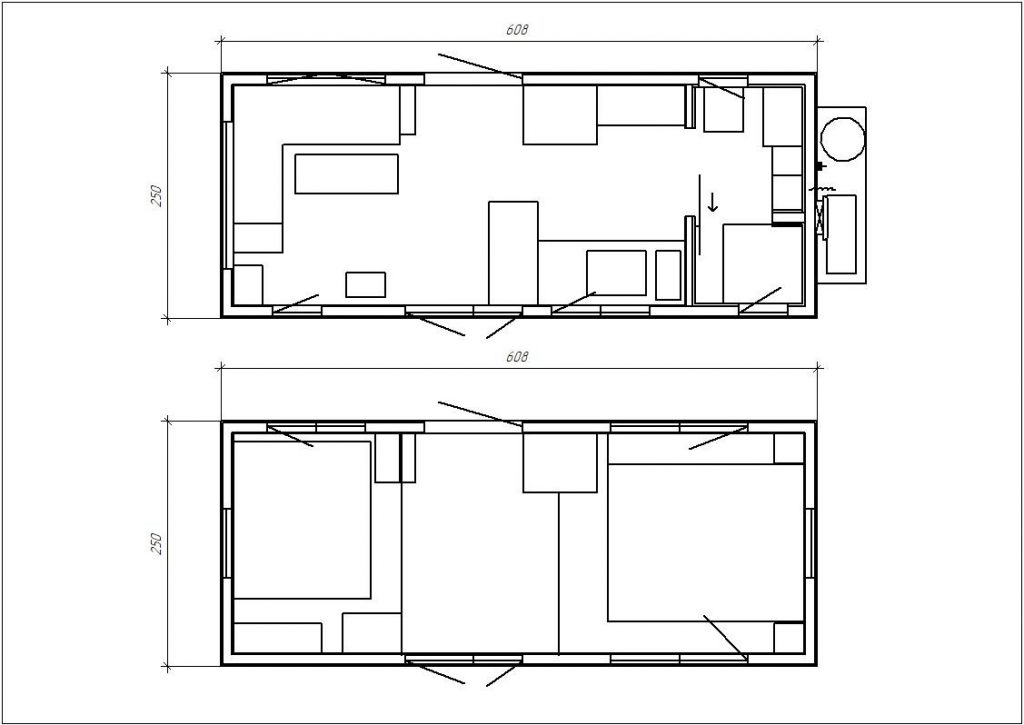 Tiny House, Casa Contenedor, Casa Modular, Mini Casa - French Kiss