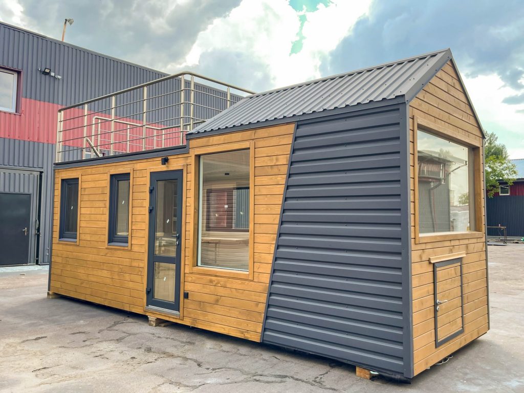 Tiny House, Casa Contenedor, Casa Modular, Mini Casa, 24 m2 - Modelo Eco Dream
