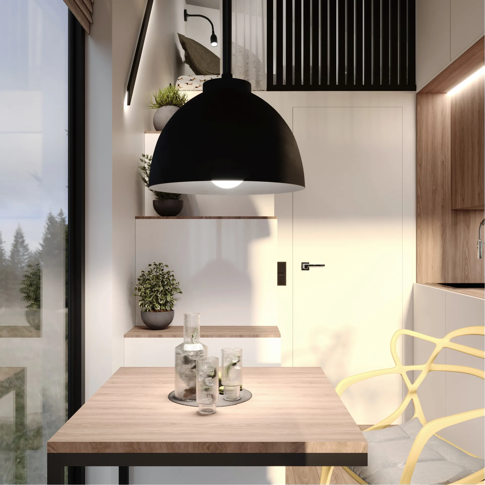 Tiny House, Casa contenedor, Casa modular, Mini casa, 21,78 m², de dos pisos - Modelo G Tiny House, Casa contenedor, Casa modular, Mini casa, 21,78 m², de dos pisos - Modelo G