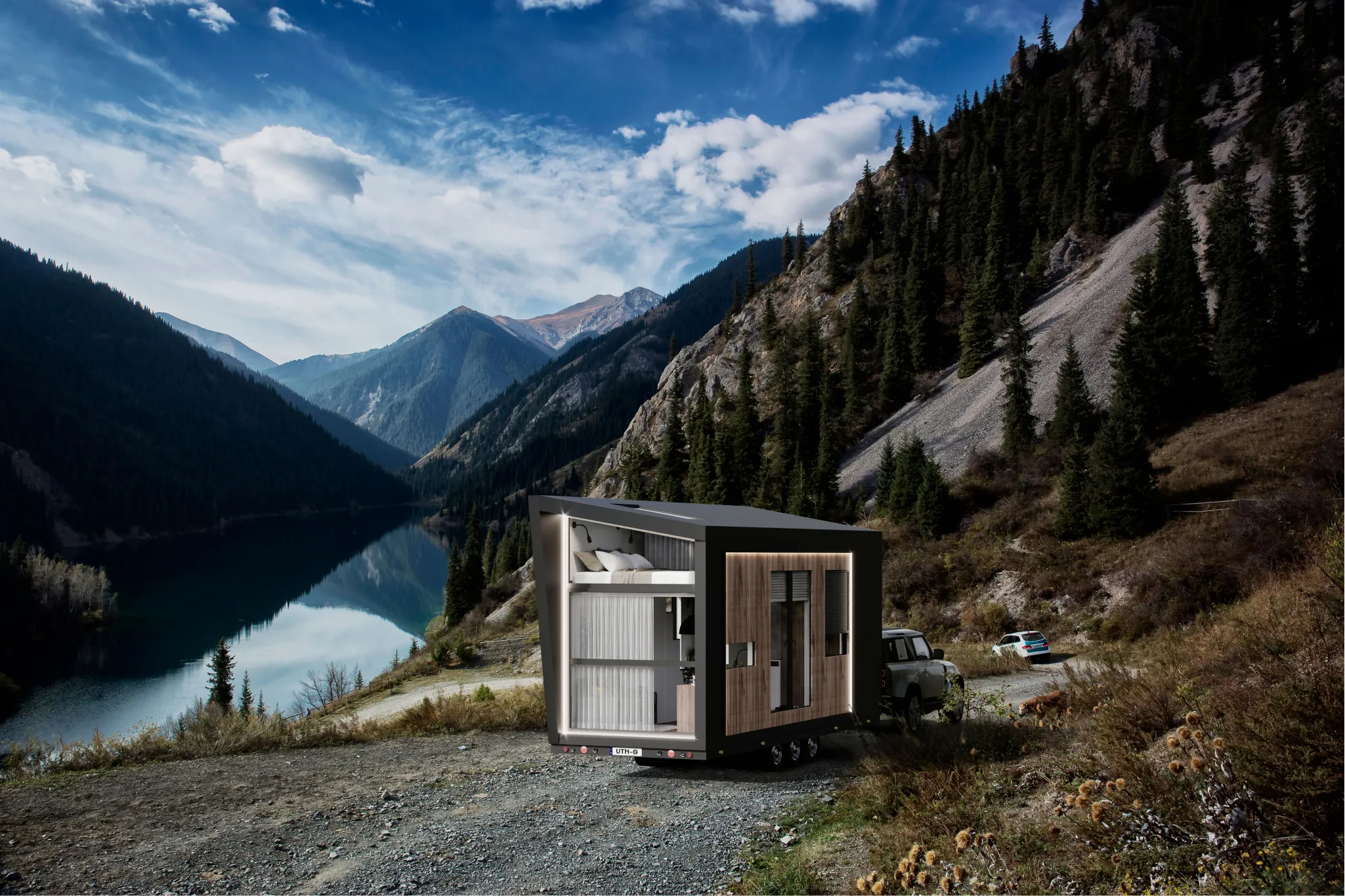 Tiny House, Casa contenedor, casa modular, minicasa, 17,82 m² - para 2 personas - Modelo D Tiny House, Casa contenedor, casa modular, minicasa, 17,82 m² - para 2 personas - Modelo D