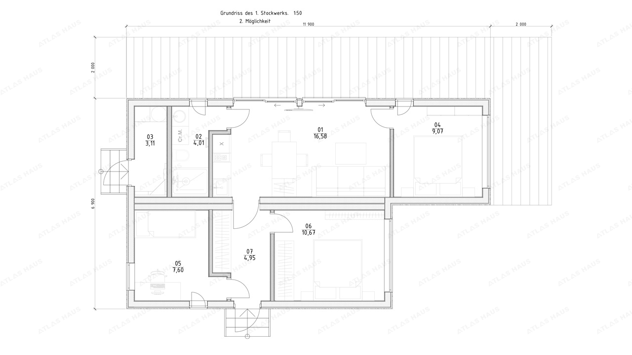 Tiny House - Casa pequeña - Casa modular - Mini casa, Casa prefabricada - 69,36 m² - Eficiente en energía - Modelo SIP Tiny House - Casa pequeña - Casa modular - Mini casa, Casa prefabricada - 69,36 m² - Eficiente en energía - Modelo SIP