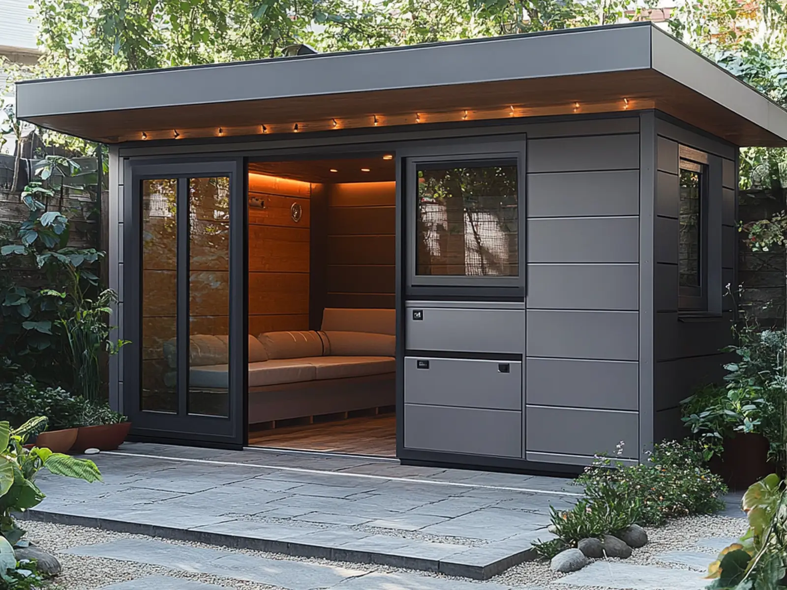 Tiny House - Casa pequeña - Casa modular - Mini casa, Casa prefabricada - 50 m² - Eficiente en energía - Modelo SIP