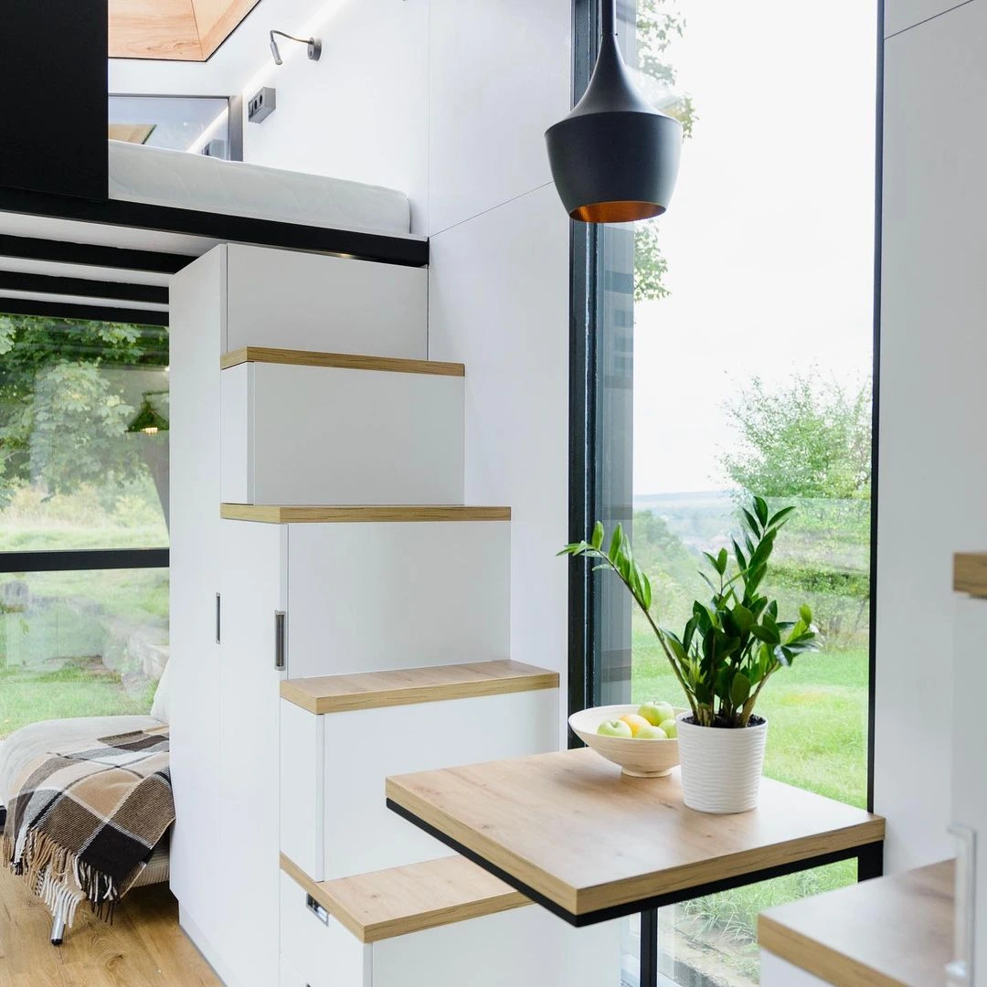 Tiny House, Casa contenedor, Casa modular, Mini casa, 21,78 m², de dos pisos - Modelo G Tiny House, Casa contenedor, Casa modular, Mini casa, 21,78 m², de dos pisos - Modelo G
