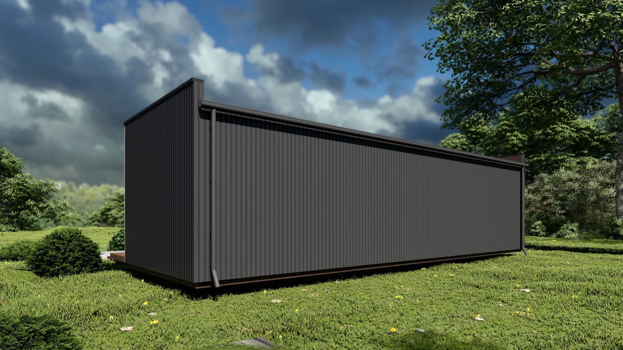 Tiny House - Casa pequeña - Casa modular - Mini casa, Casa prefabricada - 39 m² - Eficiente en energía - Modelo SIP